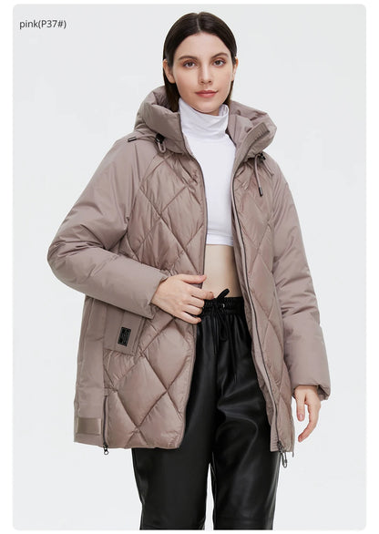 Winter Jacket Women's Collection Warm Jacket Mid-length Coats Parka - The Clothing Company Sydney