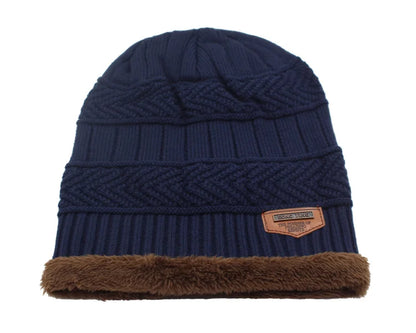 Winter Beanie Knitted Hat Scarf Skullies Beanies Men Winter Hats For Men Women Caps Mask Hats