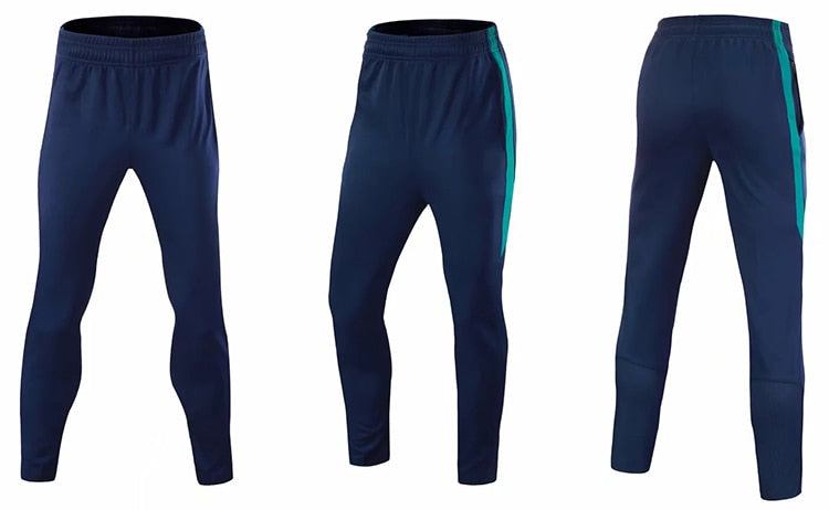 2 Piece Mens Soccer tracksuit football jerseys training football shirt pants adult football set The Clothing Company Sydney