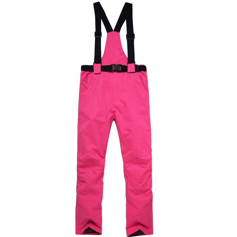 Women's Snow Suit Winter Outdoor Snowboarding Clothing Waterproof Skiing Costume Sets Jackets + Belt Pants - The Clothing Company Sydney