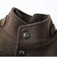 Autumn winter wool trench coat Men's wool jackets - The Clothing Company Sydney