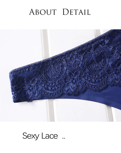 3 Pack Women's Thongs Underwear Female Ice Silk Seamless Woman Underpants G-string Sexy Seamless T-back For Ladies The Clothing Company Sydney