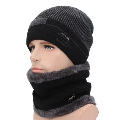 Skullies Beanies Men Scarf Knitted Hat Cap Male Bonnet Warm Wool Thick Winter Hats For Men Women Beanie Hat The Clothing Company Sydney
