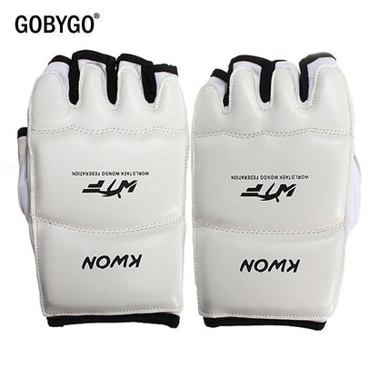 Adults Kids Half Finger Boxing Gloves PU Leather MMA Fighting Kick Boxing Gloves Karate Muay Thai Training Workout Gloves The Clothing Company Sydney