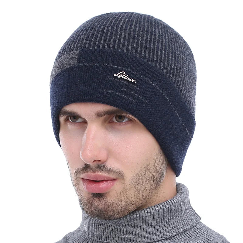 Skullies Beanies Men Scarf Knitted Hat Cap Male Bonnet Warm Wool Thick Winter Hats For Men Women Beanie Hat The Clothing Company Sydney