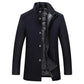 Autumn winter wool trench coat Men's wool jackets - The Clothing Company Sydney