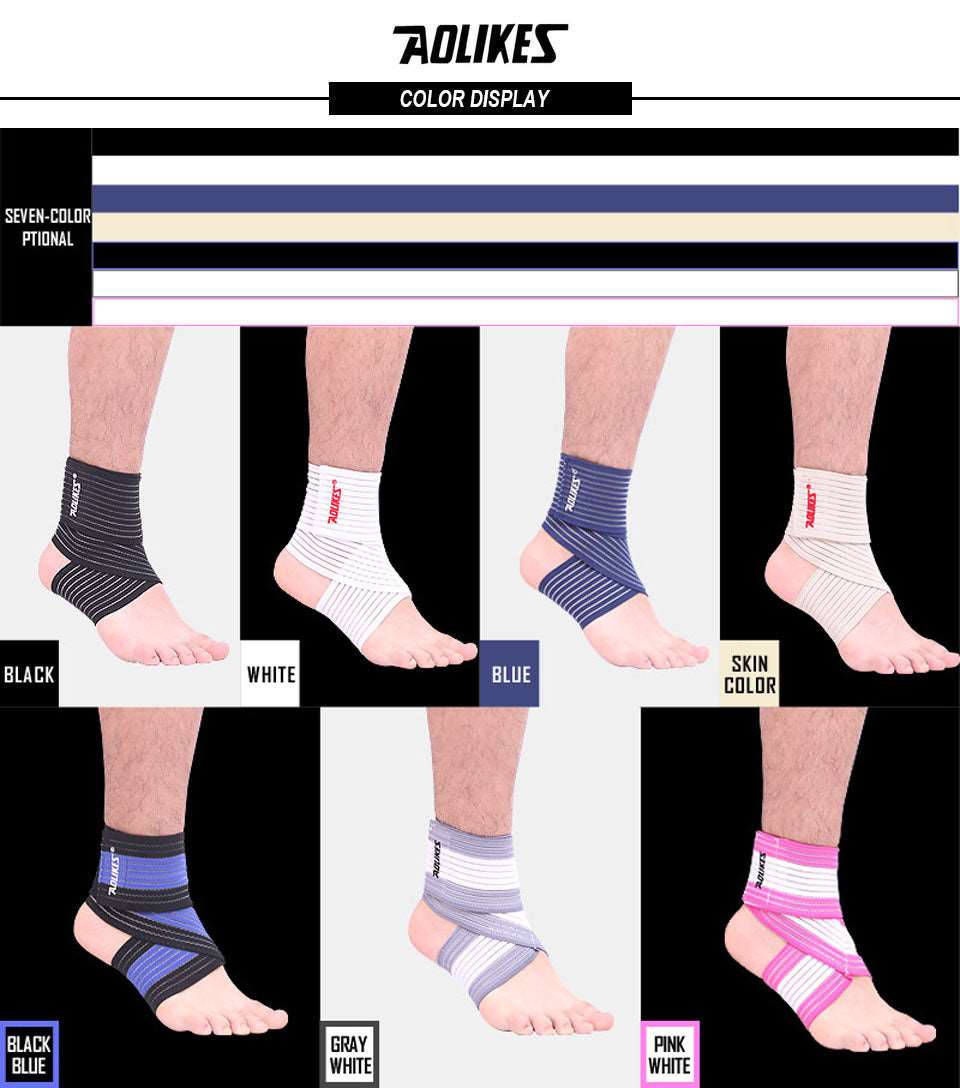 1 Pack Sports Strain Wraps Bandages Elastic Ankle Support Pad Protection Ankle Bandage Guard Gym Protection Strap The Clothing Company Sydney