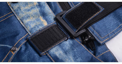 Men Women Snow Suit Wear Snowboarding Clothing Winter Warm Waterproof Outdoor Ski Set Jackets + Strap Pants - The Clothing Company Sydney