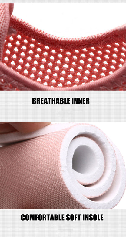 Mesh Women's Sneakers Breathable Flat Shoes Women Lightweight Sports Shoes Non-slip Running Footwear Casual Shoes The Clothing Company Sydney