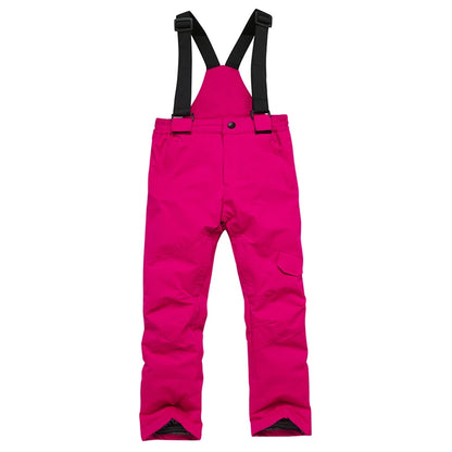 Children's Snow Suit Outfit Wear Outdoor Waterproof Windproof Warm Costume Winter Snowboarding Ski Jacket and Strap Pant Boys and Girls The Clothing Company Sydney