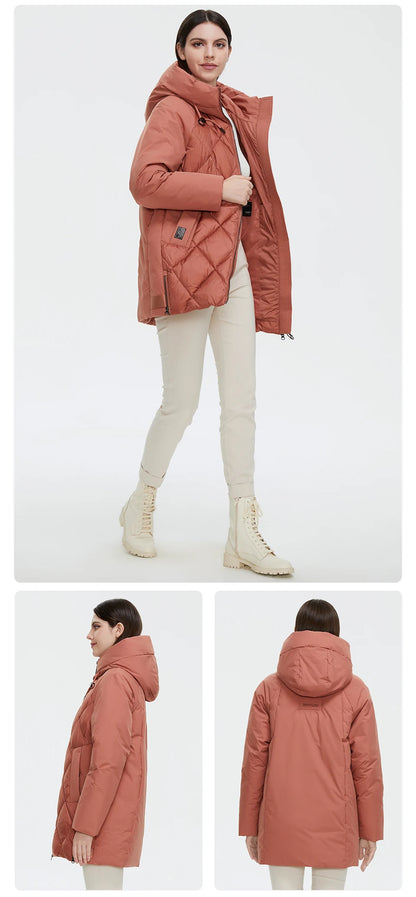 Winter Jacket Women's Collection Warm Jacket Mid-length Coats Parka - The Clothing Company Sydney