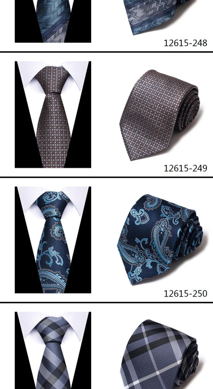 Men's Woven 8 cm Necktie Wedding Accessories Party Office Wear The Clothing Company Sydney
