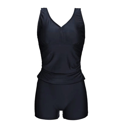 Plus Size One Piece Swimsuit Women's Swimwear with Skirt Swimdress Monokini Vintage Bathing Suit The Clothing Company Sydney