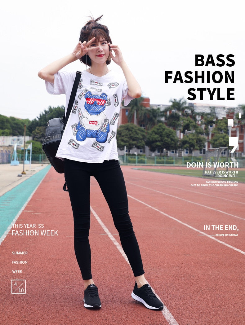 Women's Sport Shoes Sneakers Woman Running Shoes Breathable Antislip Light Flats The Clothing Company Sydney