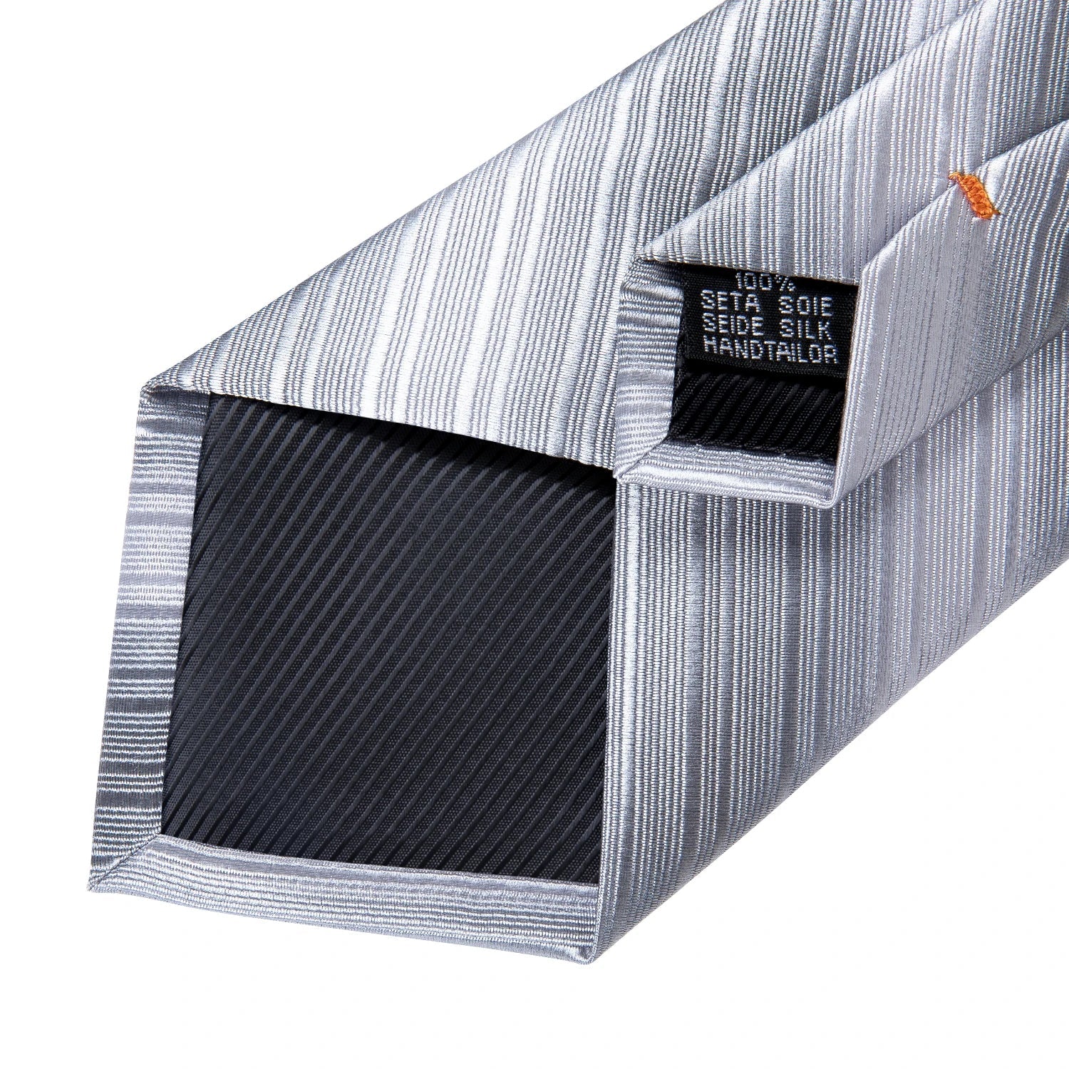 Gray Paisley Silk Tie Set – Men’s Wedding Tie, Pocket Square & Cufflinks The Clothing Company Sydney