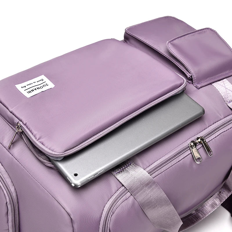 Travel Bag Luggage Handbag Women's Shoulder Bag Large Capacity Brand Waterproof Nylon Sports Gym Bag Unisex Crossbody Bag The Clothing Company Sydney