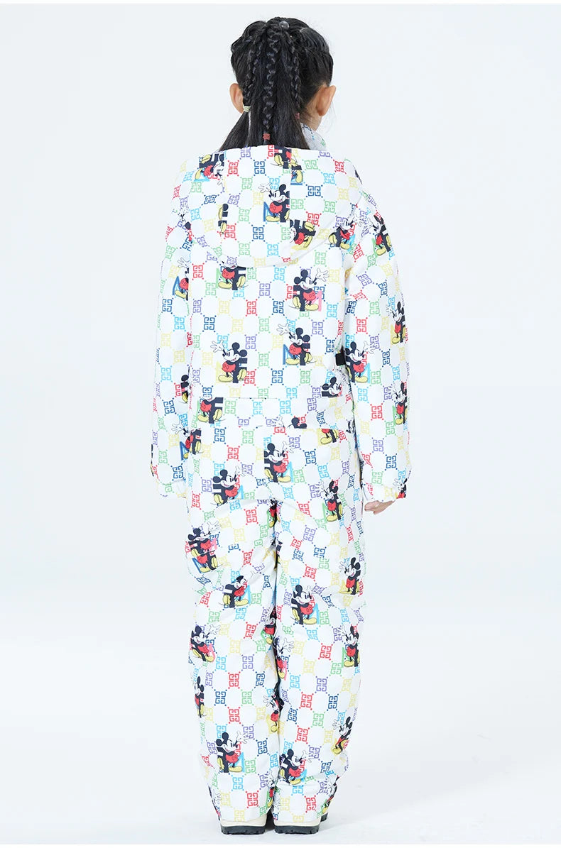 Children's Jumpsuit Ski Wear Snow Suit Snowboarding Clothing Windproof Waterproof Winter Outdoor Costumes For Boy's and Girl's The Clothing Company Sydney