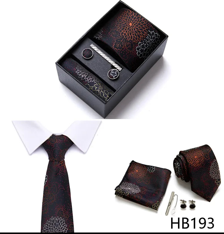 7.5 cm Business Ties Hanky Cufflink Set Tie Clips Green Necktie Corbatas For Men Wedding In Gift Box The Clothing Company Sydney