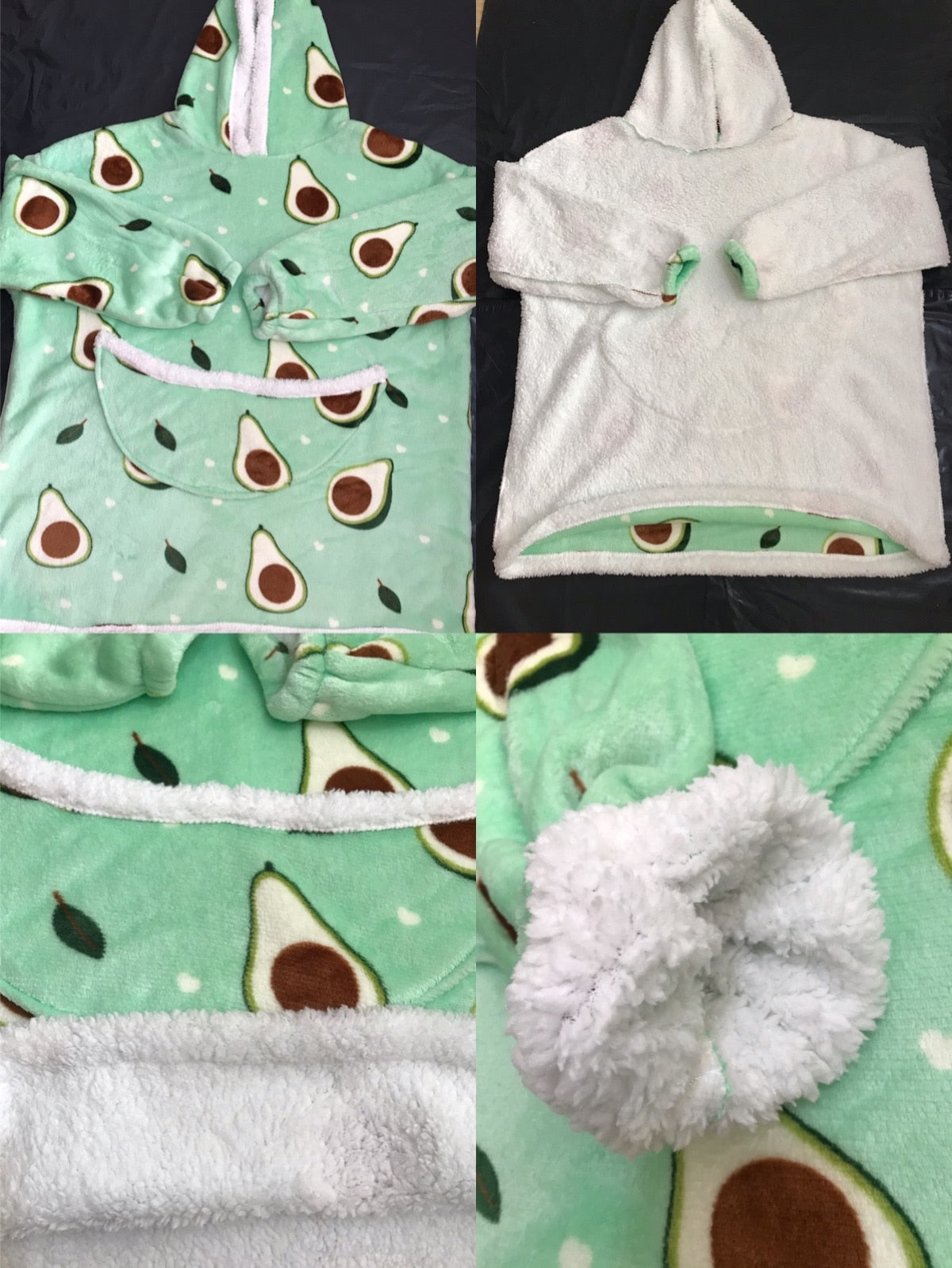 Oversized Hooded Blanket for Adult Child Wearable Blankets for Winter Warm Outdoor Hoodie Sweatshirt The Clothing Company Sydney