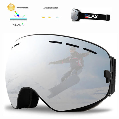 Double Layers Anti-Fog Snow Ski Goggles The Clothing Company Sydney