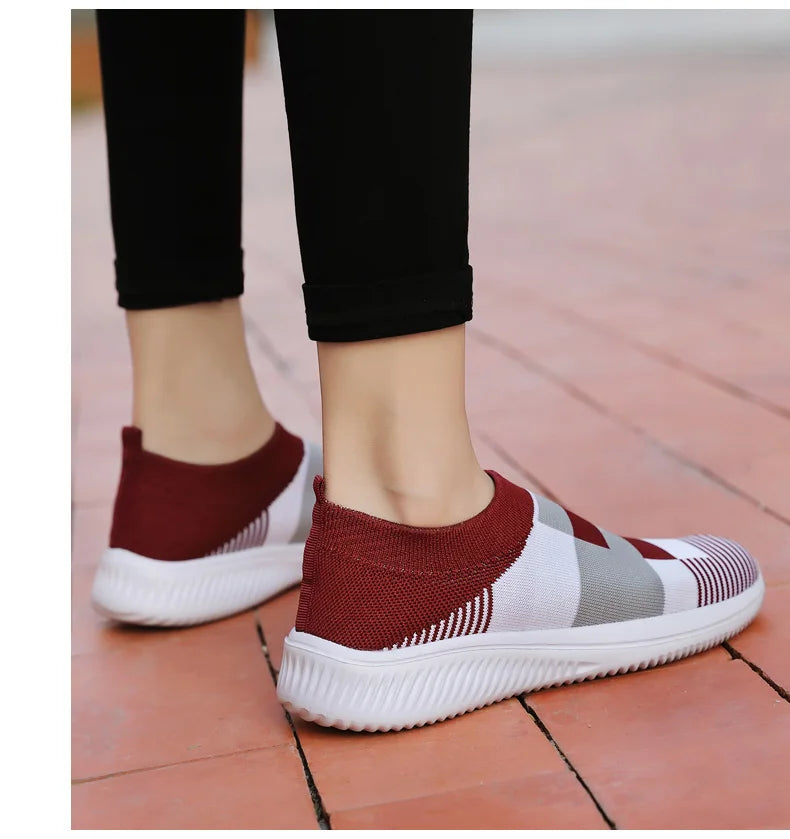 Women's Casual Knitted Sneakers The Clothing Company Sydney