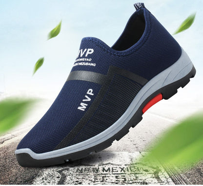 Summer Mesh Men's Shoes Lightweight Sneakers Men Fashion Casual Walking Shoes Breathable Slip on Mens Loafers The Clothing Company Sydney