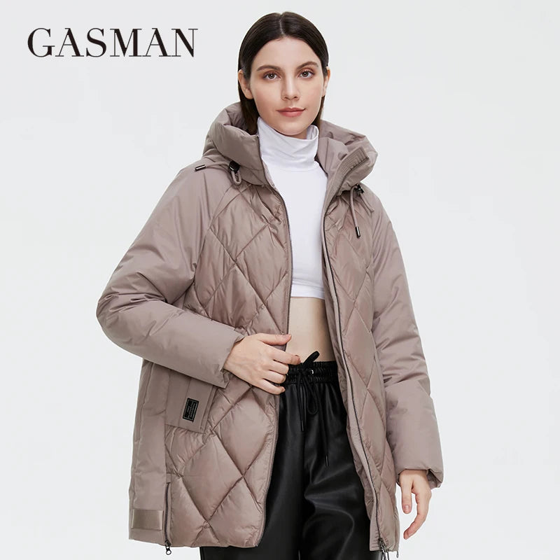 Winter Jacket Women's Collection Warm Jacket Mid-length Coats Parka - The Clothing Company Sydney