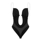 Women's Plunging Deep V-Neck Strapless Backless Bodysuit Seamless Thong Full Body Shapewear for Wedding Party Body Shaper The Clothing Company Sydney