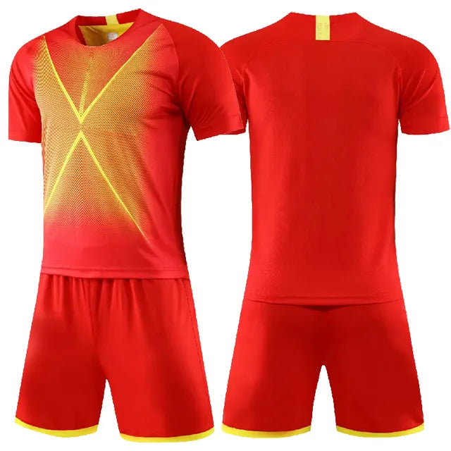 Soccer shirts and shorts set for Men Women kids football uniforms Custom Boys and girls Soccer Sets with socks and shin guard The Clothing Company Sydney