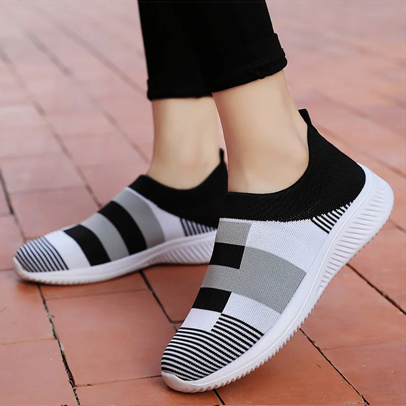 Women's Casual Knitted Sneakers The Clothing Company Sydney