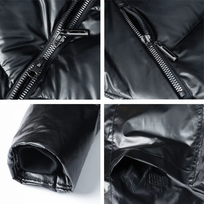 Women's Hooded Winter jacket fashion casual slim long warm cotton coat ladies parkas - The Clothing Company Sydney