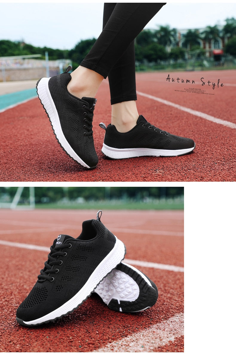 Women's Sport Shoes Sneakers Woman Running Shoes Breathable Antislip Light Flats The Clothing Company Sydney
