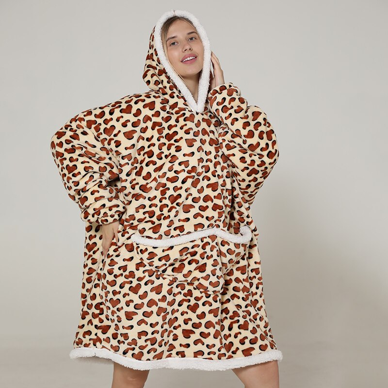 Oversized Hooded Blanket for Adult Child Wearable Blankets for Winter Warm Outdoor Hoodie Sweatshirt The Clothing Company Sydney