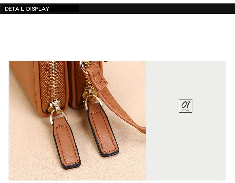 Women's Pu Leather Handbags Female Multifunctional Large Capacity Shoulder bags Fashion Crossbody Bags For Ladies Phone Purse The Clothing Company Sydney