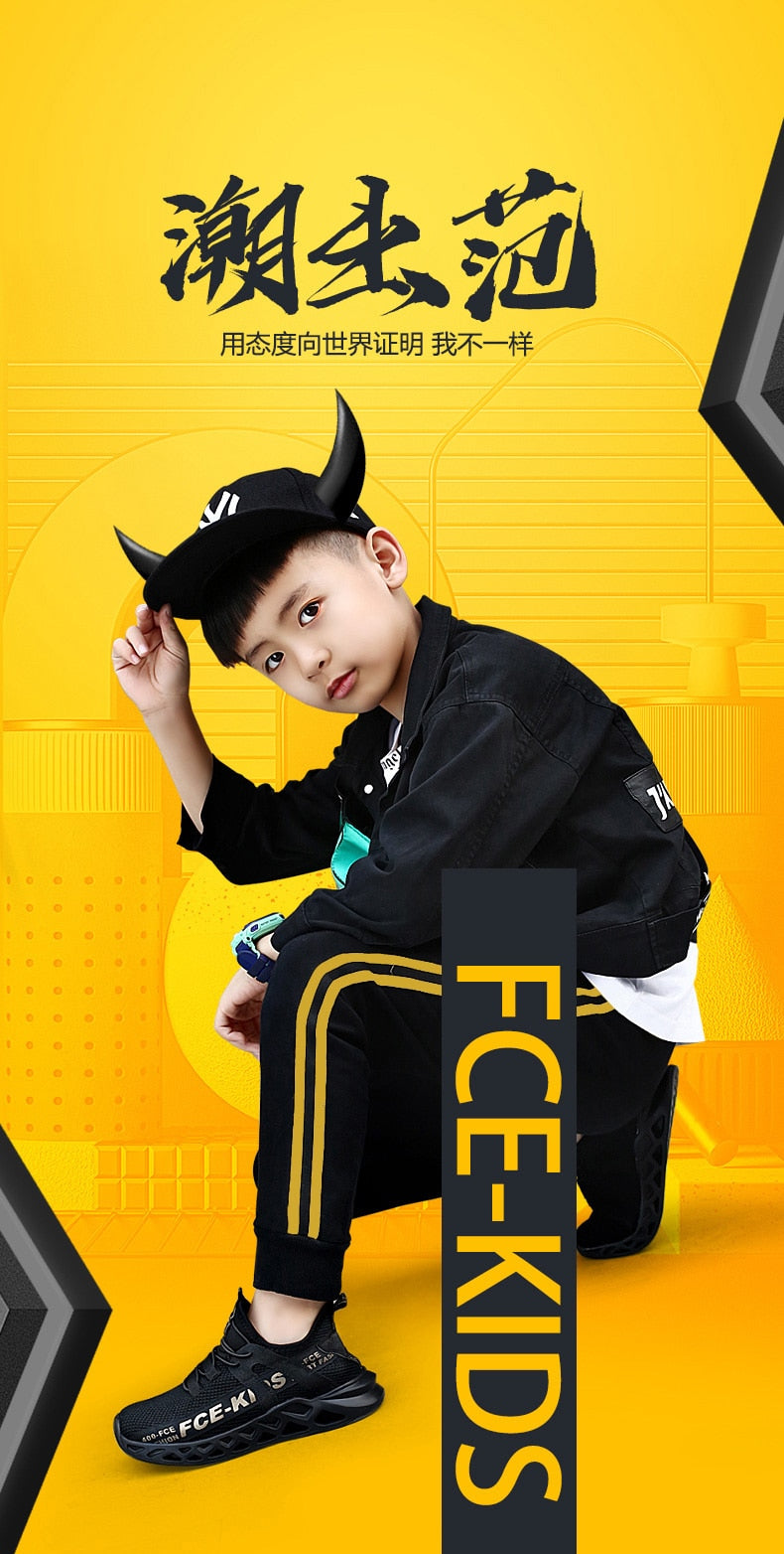 Children's Running Sneakers Breathable Lightweight Soft Non-slip Leisure Comfortable Walking Shoes Boys Girls Kids Basketball Sneakers The Clothing Company Sydney