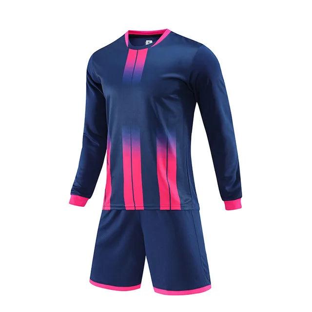 Long sleeve Customised Football Kits Kids Adult Soccer Jerseys Set Training Uniforms Sport Sets The Clothing Company Sydney