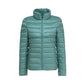 Women Spring Jacket Fashion Short Ultra Lightweight Packable Puffer Coats 15 Colors Female Down Warm Korean Slim Fit Parkas 5XL The Clothing Company Sydney