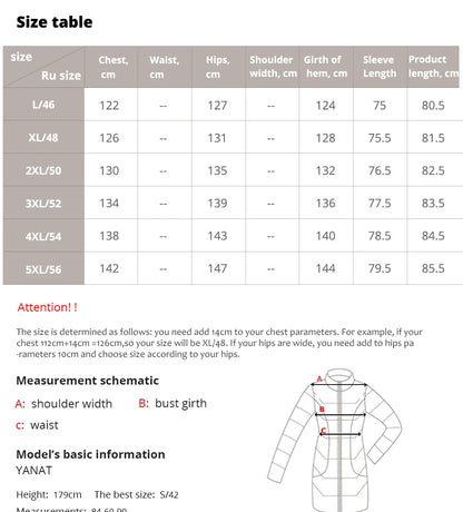 Winter Jacket Women's Collection Warm Jacket Mid-length Coats Parka - The Clothing Company Sydney