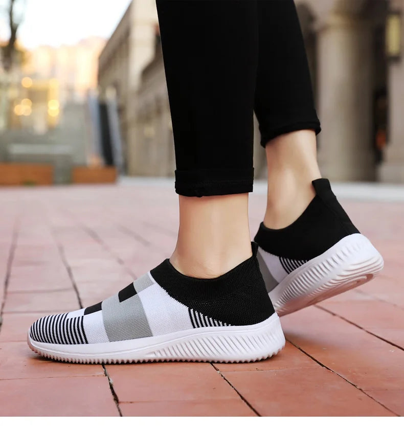 Women's Casual Knitted Sneakers The Clothing Company Sydney