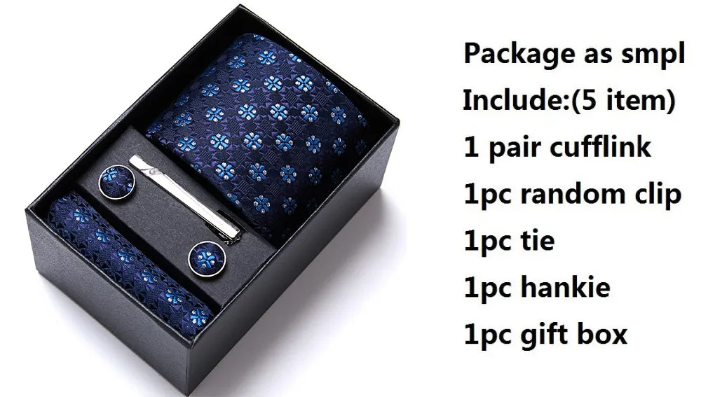 7.5 cm Business Ties Hanky Cufflink Set Tie Clips Green Necktie Corbatas For Men Wedding In Gift Box The Clothing Company Sydney
