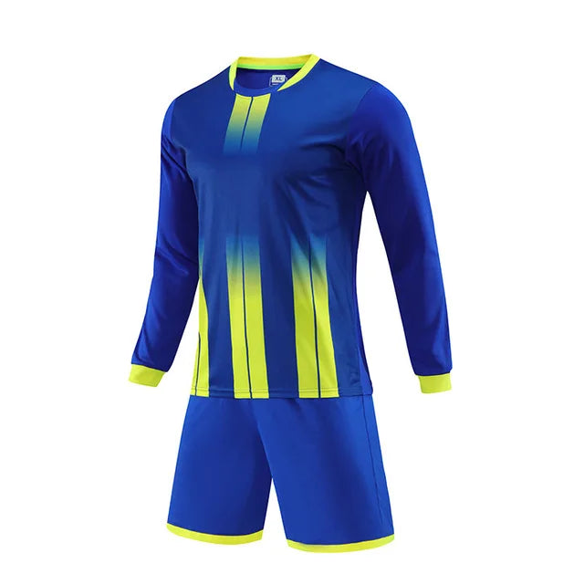 Long sleeve Customised Football Kits Kids Adult Soccer Jerseys Set Training Uniforms Sport Sets The Clothing Company Sydney