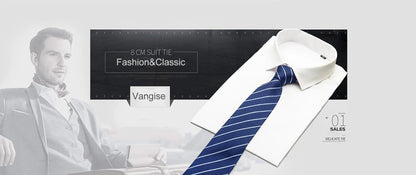 Men's Woven 8 cm Necktie Wedding Accessories Party Office Wear The Clothing Company Sydney