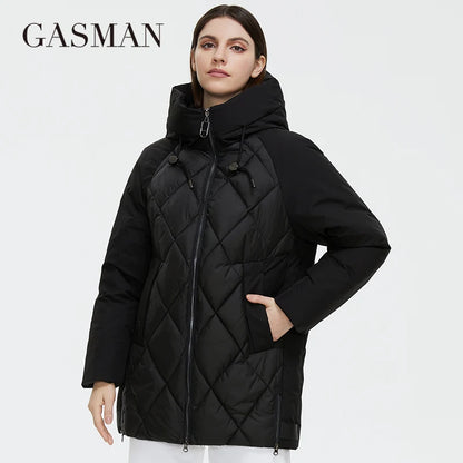 Winter Jacket Women's Collection Warm Jacket Mid-length Coats Parka - The Clothing Company Sydney