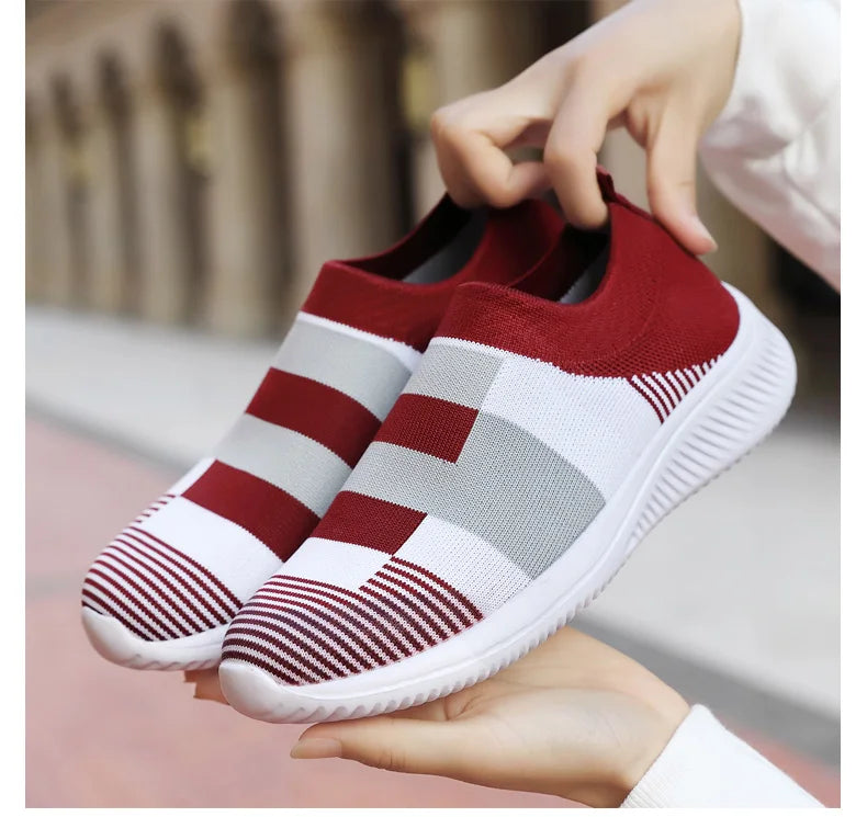 Women's Casual Knitted Sneakers The Clothing Company Sydney