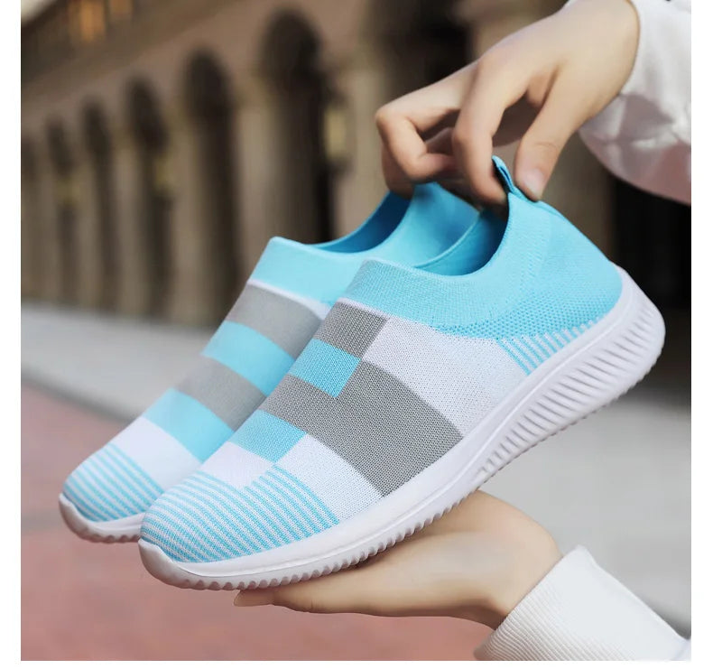 Women's Casual Knitted Sneakers The Clothing Company Sydney