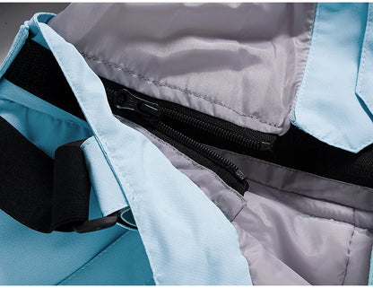 Men Women Snow Suit Wear Snowboarding Clothing Winter Warm Waterproof Outdoor Ski Set Jackets + Strap Pants - The Clothing Company Sydney