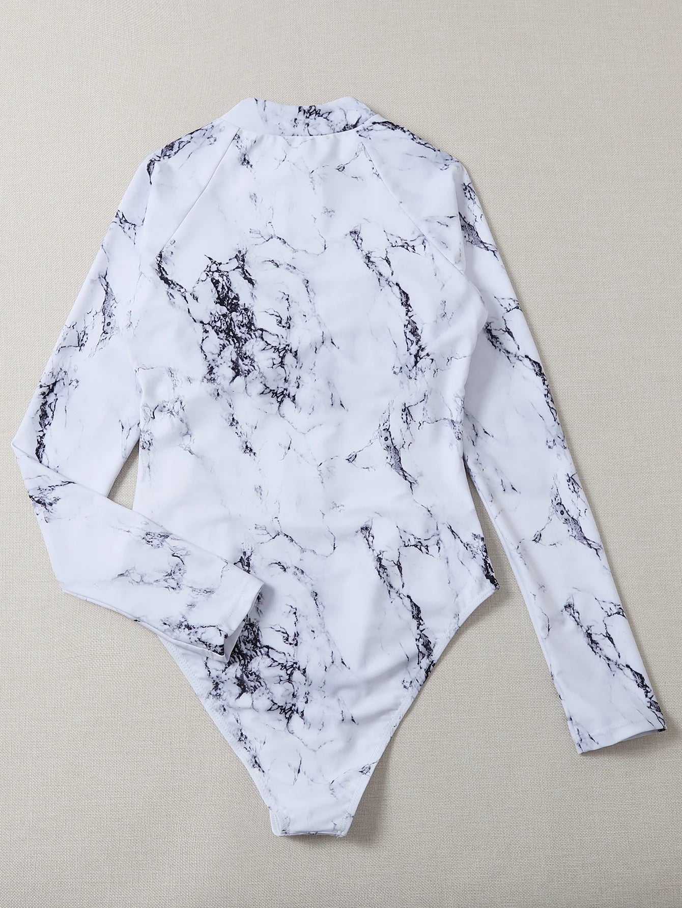 One Piece Swimsuit For Sports Surfing Long Sleeve Swimwear Women's Bodysuit Swimming Bathing Suit Beachwear Pool Bather - The Clothing Company Sydney