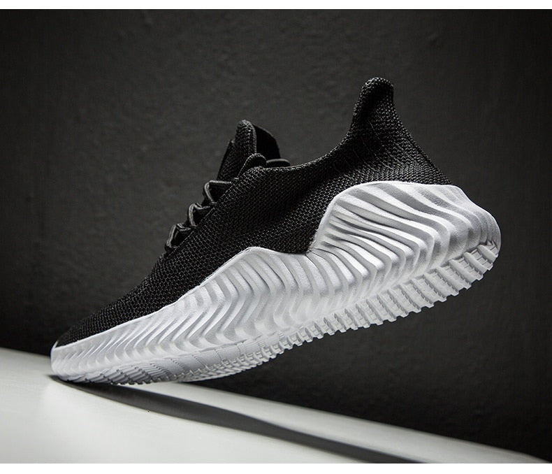 Fashion Sneakers Men's Classic Male Casual Shoes Breathable Mesh Gym Training Athletic Outdoor Shoes Lace Up Sneakers The Clothing Company Sydney