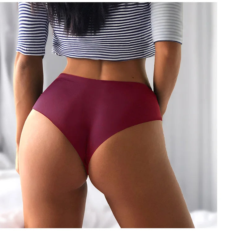 3 Pack Seamless Women's Panties Sports Breathable Underwear Girls Comfortable Briefs Lingerie Satin Underpants The Clothing Company Sydney