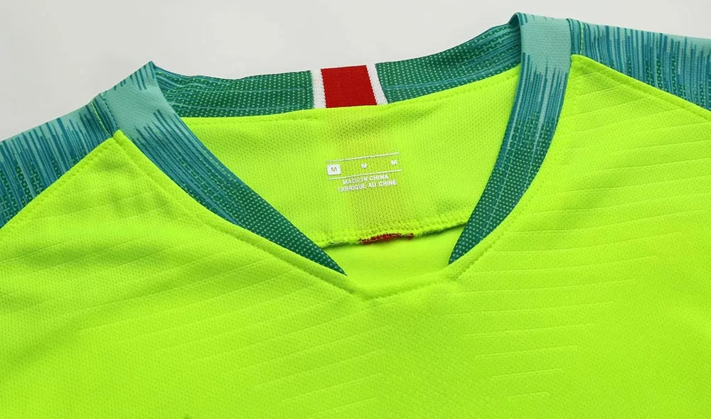 Kids Adult Goalkeeper Uniforms Suit Football Jerseys Men Boys Girls Women Long Sleeve Soccer Jerseys Set with socks+Shin guards The Clothing Company Sydney